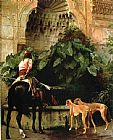 Jean-Leon Gerome Home from the Hunt painting